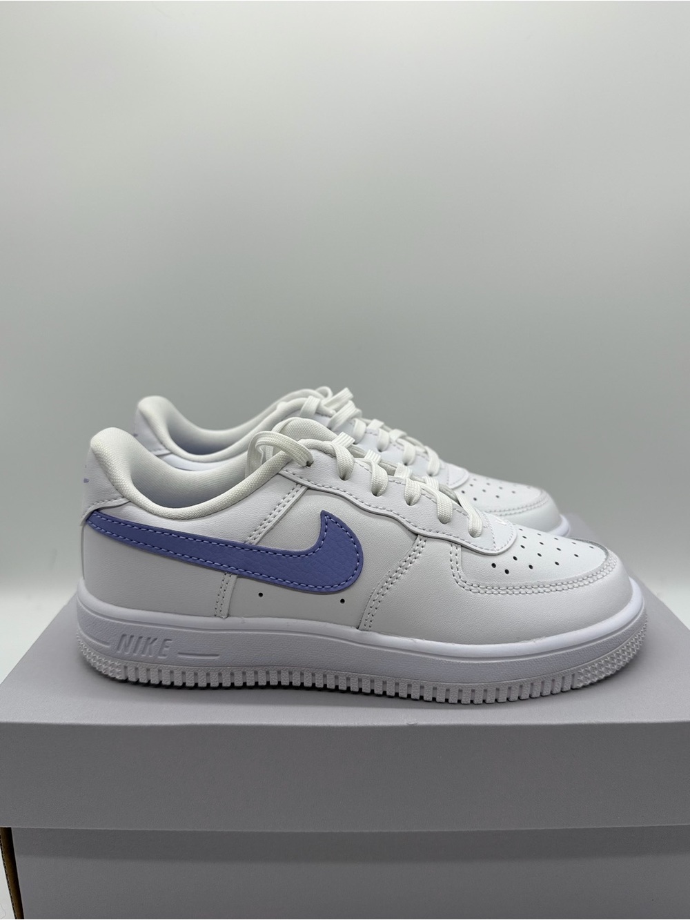 Nike Air Force 1 Low PS White Purple IF1673-123 Size 1.5Y